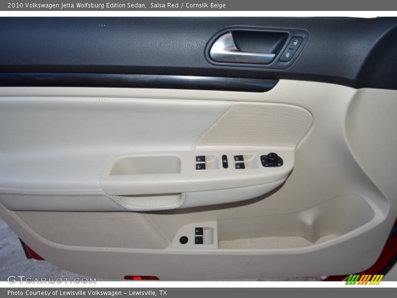 Salsa Red / Cornsilk Beige 2010 Volkswagen Jetta Wolfsburg Edition Sedan