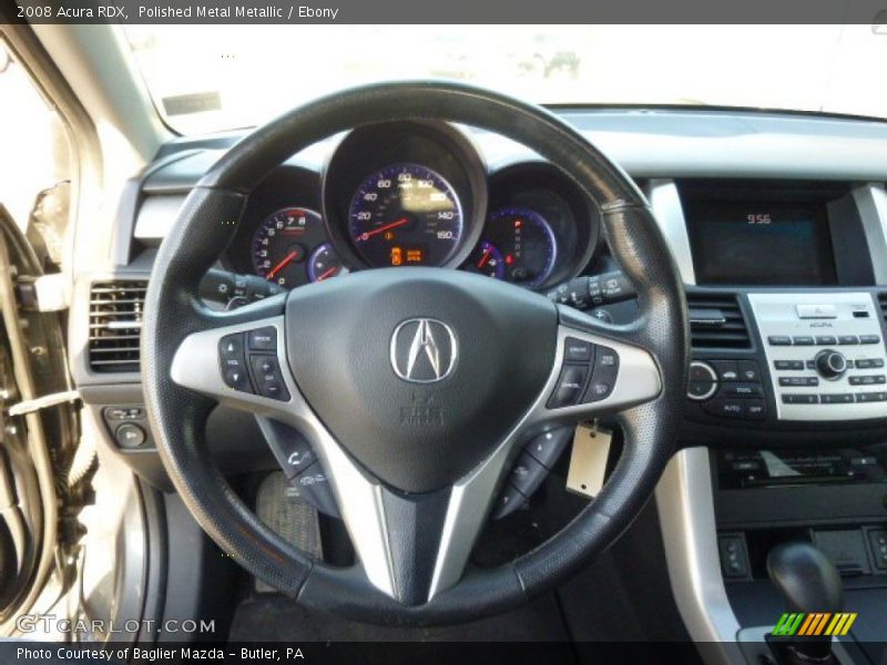 Polished Metal Metallic / Ebony 2008 Acura RDX