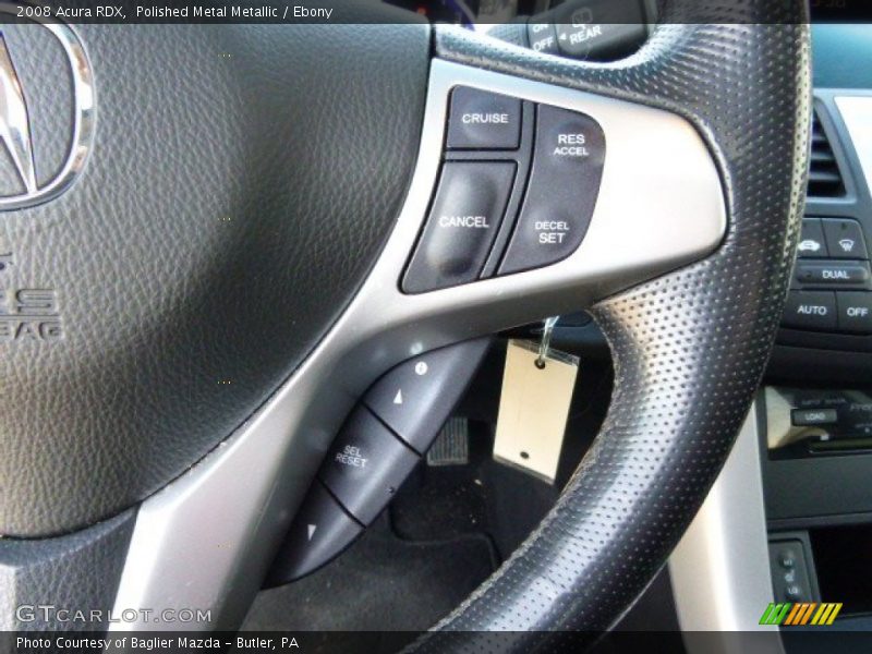 Polished Metal Metallic / Ebony 2008 Acura RDX
