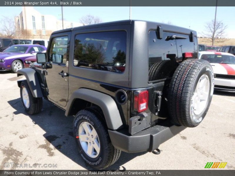 Black / Black 2014 Jeep Wrangler Sport 4x4