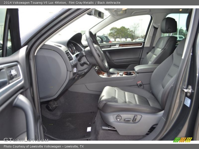Flint Gray Metallic / Black Anthracite 2014 Volkswagen Touareg V6 Lux 4Motion
