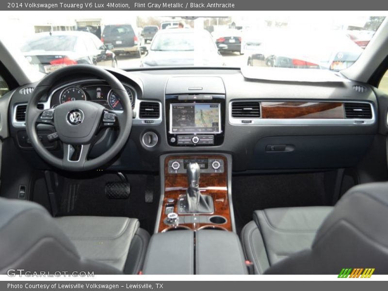 Flint Gray Metallic / Black Anthracite 2014 Volkswagen Touareg V6 Lux 4Motion