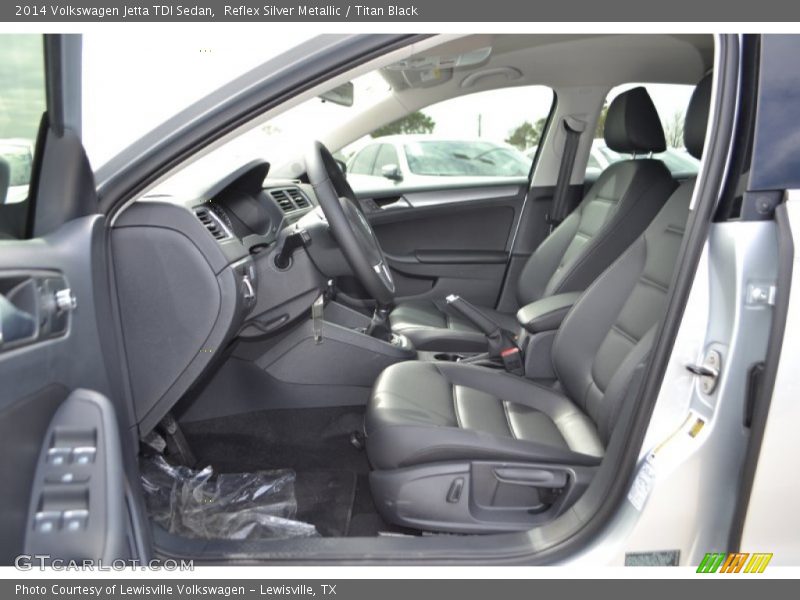Reflex Silver Metallic / Titan Black 2014 Volkswagen Jetta TDI Sedan