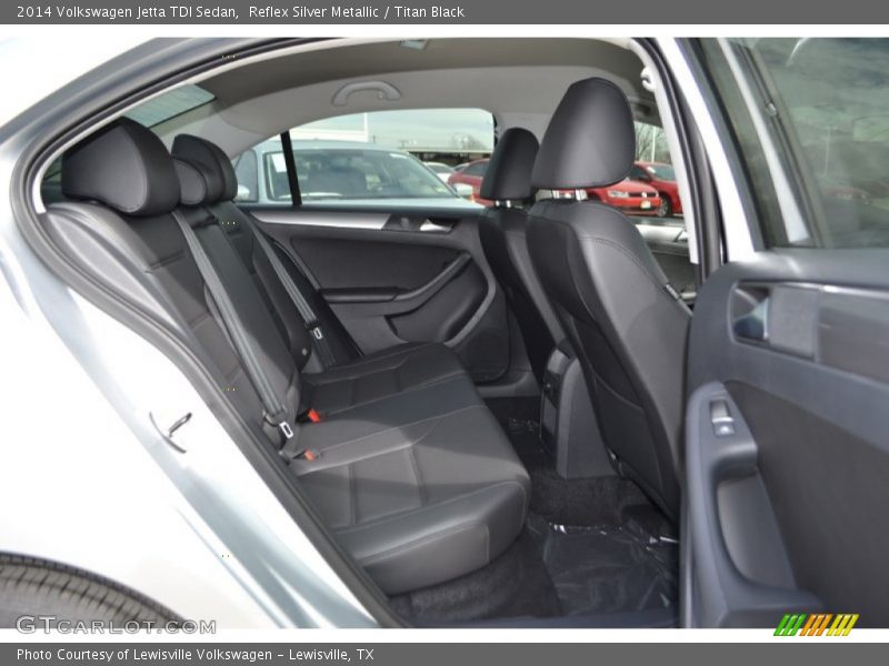 Reflex Silver Metallic / Titan Black 2014 Volkswagen Jetta TDI Sedan