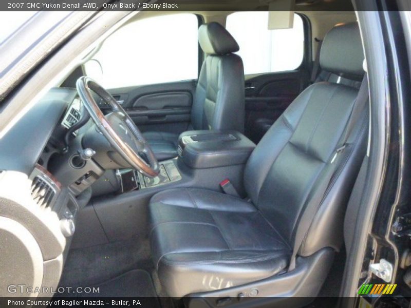 Onyx Black / Ebony Black 2007 GMC Yukon Denali AWD