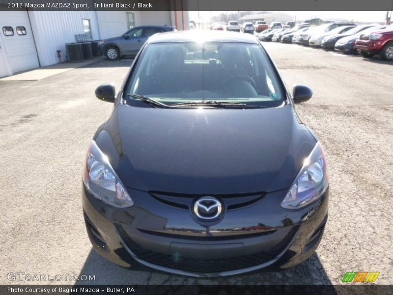 Brilliant Black / Black 2012 Mazda MAZDA2 Sport
