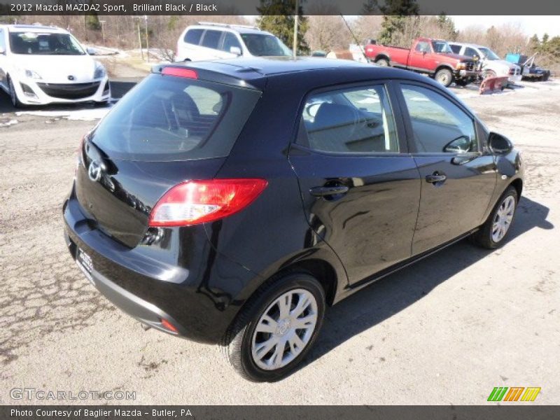 Brilliant Black / Black 2012 Mazda MAZDA2 Sport
