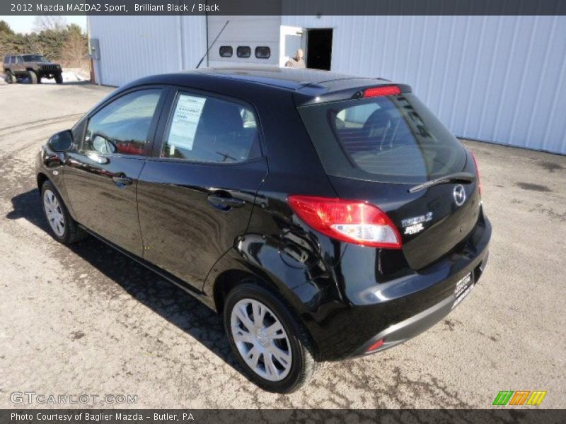 Brilliant Black / Black 2012 Mazda MAZDA2 Sport