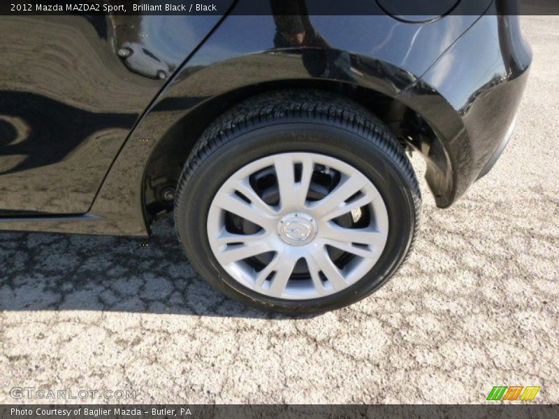 Brilliant Black / Black 2012 Mazda MAZDA2 Sport
