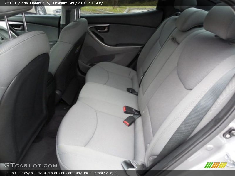 Titanium Gray Metallic / Gray 2011 Hyundai Elantra GLS