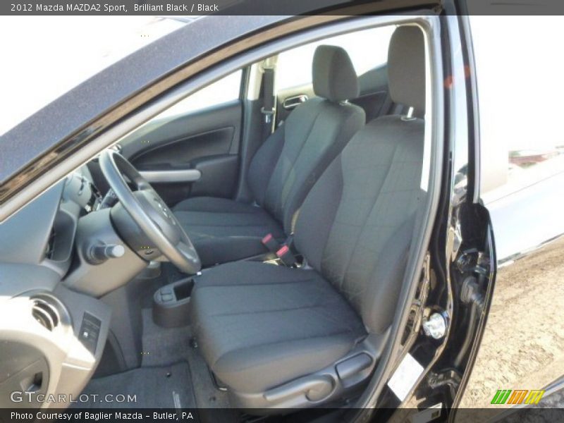 Brilliant Black / Black 2012 Mazda MAZDA2 Sport