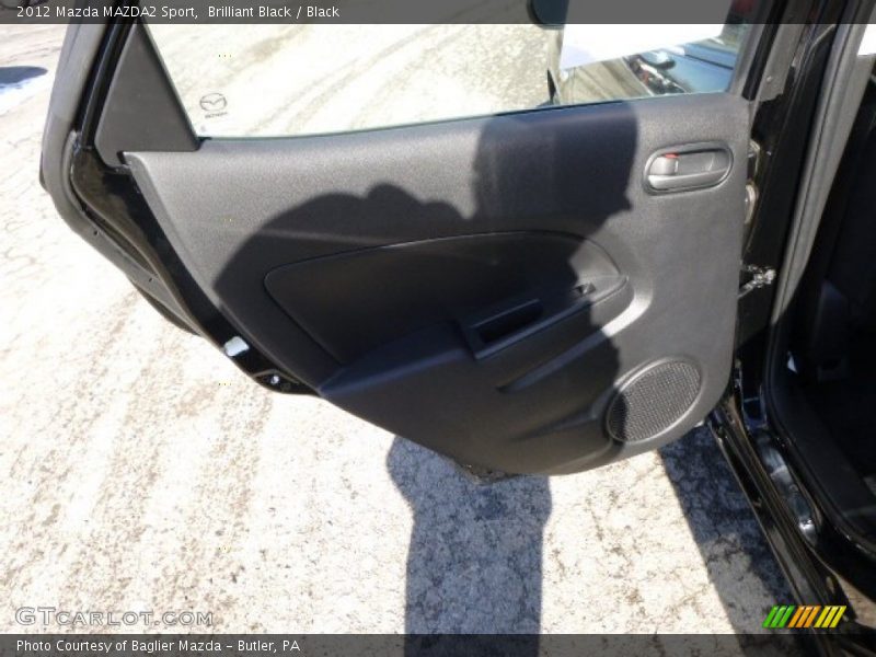 Brilliant Black / Black 2012 Mazda MAZDA2 Sport