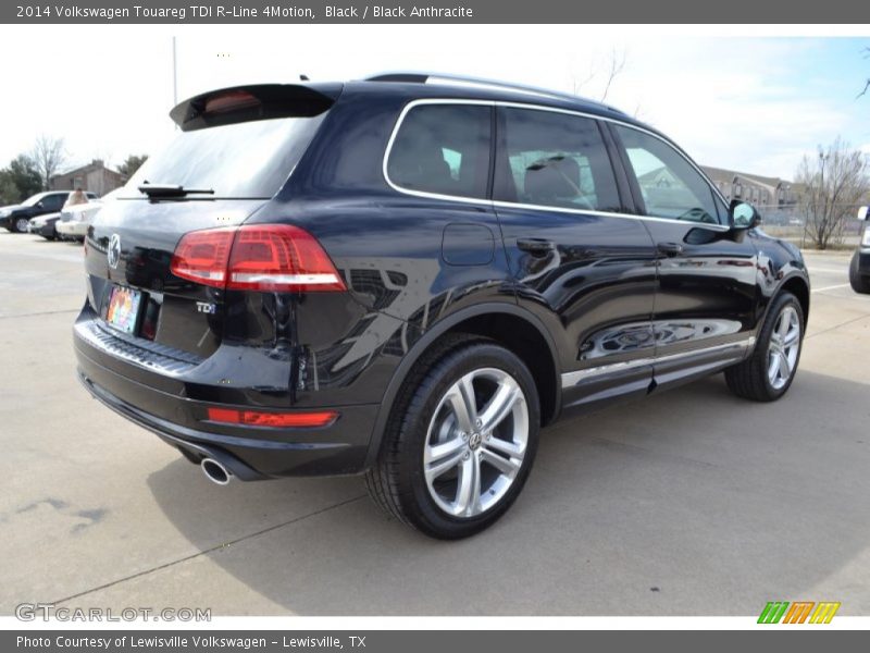 Black / Black Anthracite 2014 Volkswagen Touareg TDI R-Line 4Motion