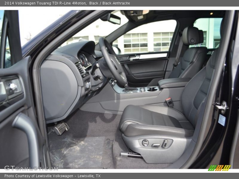 Black / Black Anthracite 2014 Volkswagen Touareg TDI R-Line 4Motion