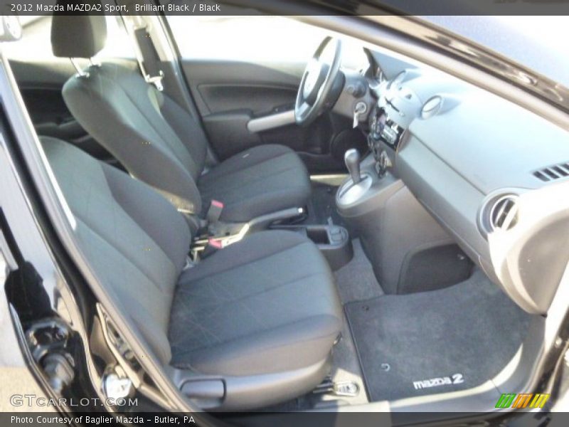 Brilliant Black / Black 2012 Mazda MAZDA2 Sport