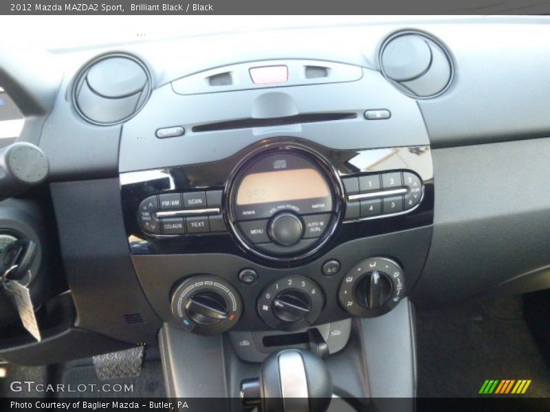 Brilliant Black / Black 2012 Mazda MAZDA2 Sport