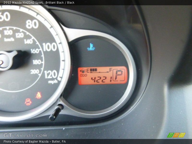 Brilliant Black / Black 2012 Mazda MAZDA2 Sport