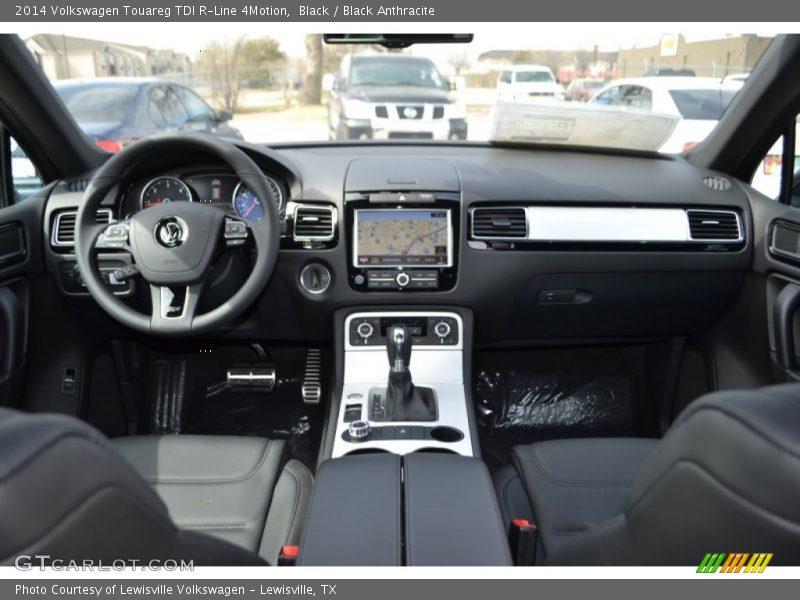 Black / Black Anthracite 2014 Volkswagen Touareg TDI R-Line 4Motion