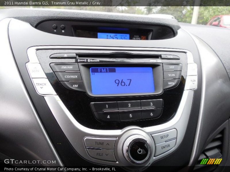 Titanium Gray Metallic / Gray 2011 Hyundai Elantra GLS