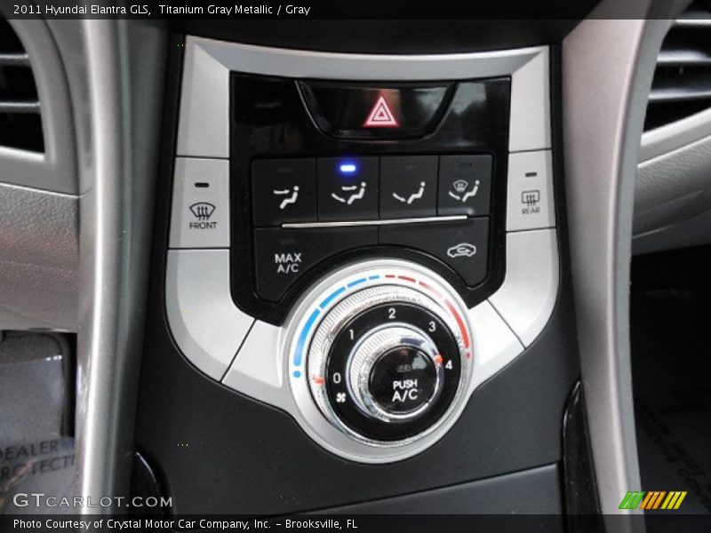 Titanium Gray Metallic / Gray 2011 Hyundai Elantra GLS