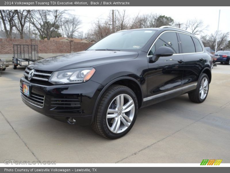 Black / Black Anthracite 2014 Volkswagen Touareg TDI Executive 4Motion