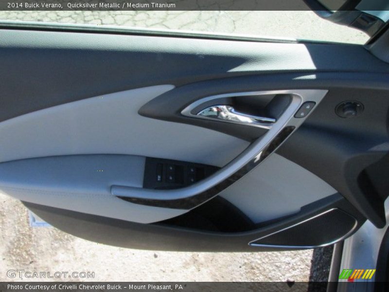Quicksilver Metallic / Medium Titanium 2014 Buick Verano