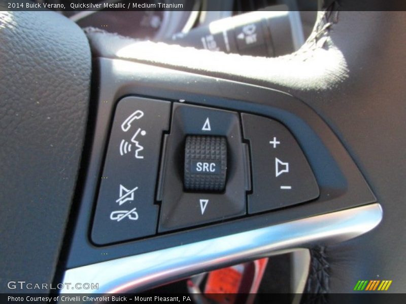 Quicksilver Metallic / Medium Titanium 2014 Buick Verano