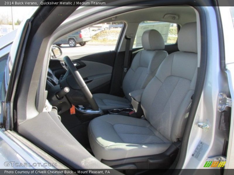 Quicksilver Metallic / Medium Titanium 2014 Buick Verano
