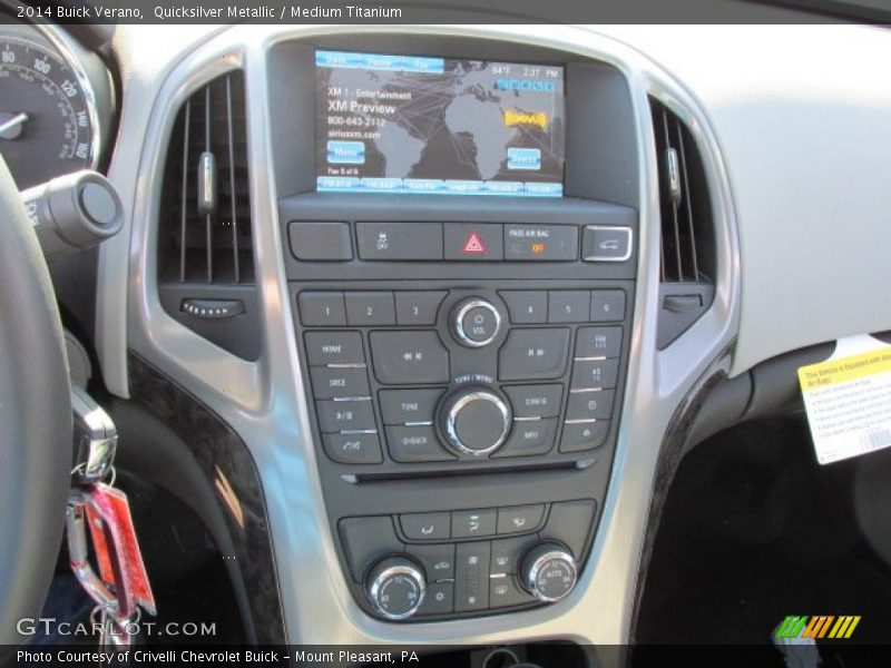 Quicksilver Metallic / Medium Titanium 2014 Buick Verano