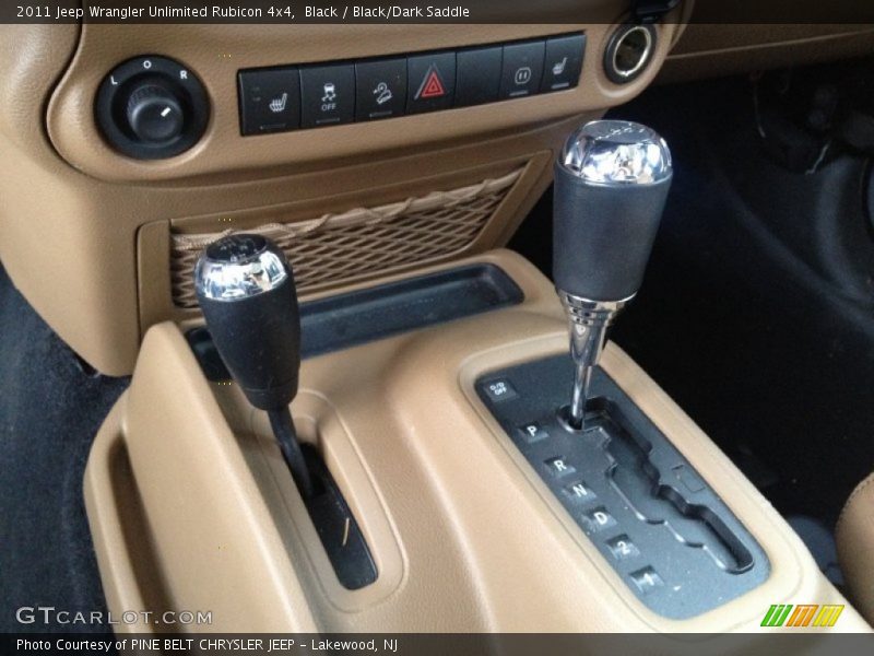 Black / Black/Dark Saddle 2011 Jeep Wrangler Unlimited Rubicon 4x4