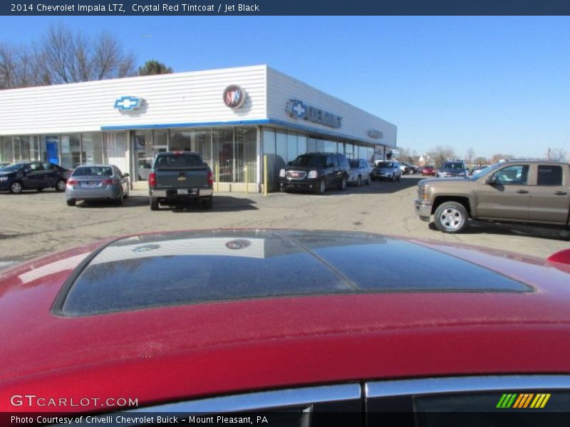 Crystal Red Tintcoat / Jet Black 2014 Chevrolet Impala LTZ