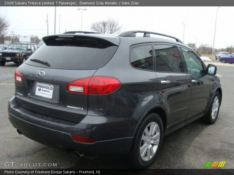 Diamond Gray Metallic / Slate Gray 2008 Subaru Tribeca Limited 7 Passenger