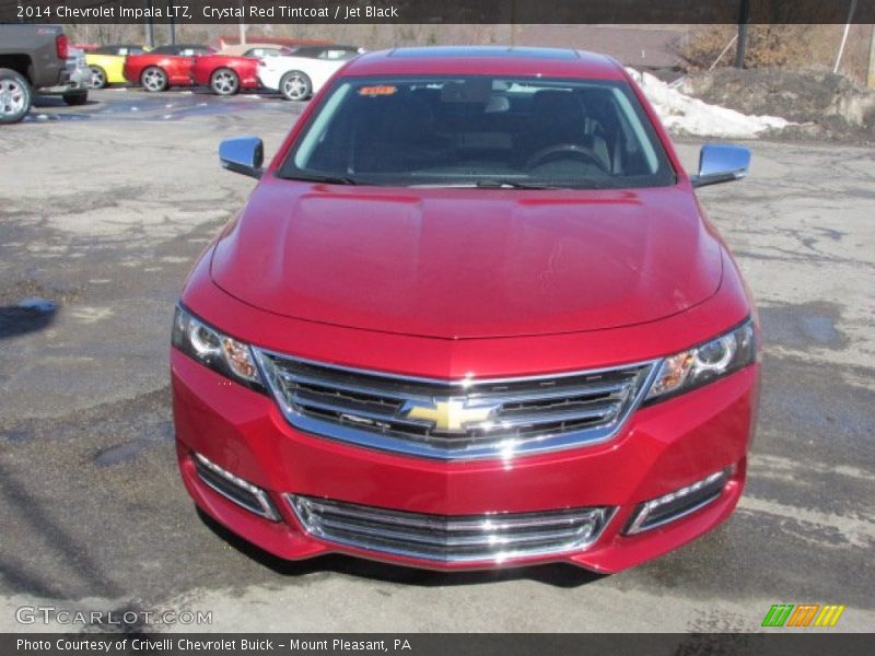 Crystal Red Tintcoat / Jet Black 2014 Chevrolet Impala LTZ