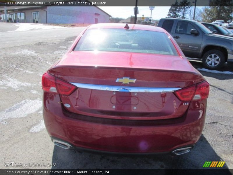 Crystal Red Tintcoat / Jet Black 2014 Chevrolet Impala LTZ
