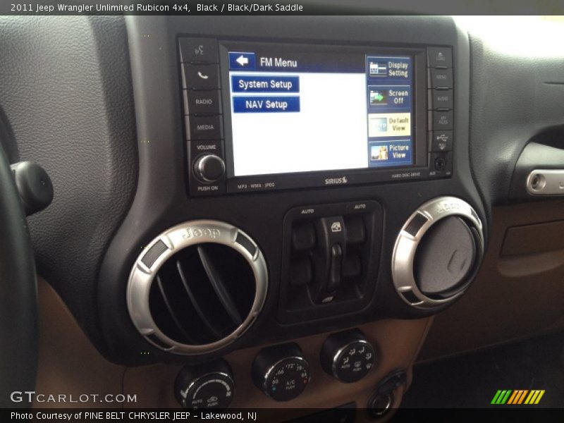 Black / Black/Dark Saddle 2011 Jeep Wrangler Unlimited Rubicon 4x4