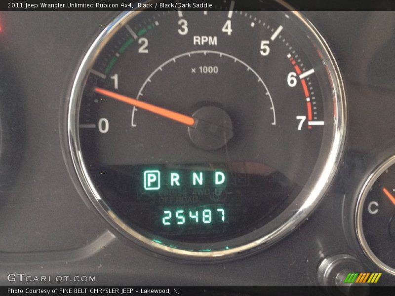 Black / Black/Dark Saddle 2011 Jeep Wrangler Unlimited Rubicon 4x4