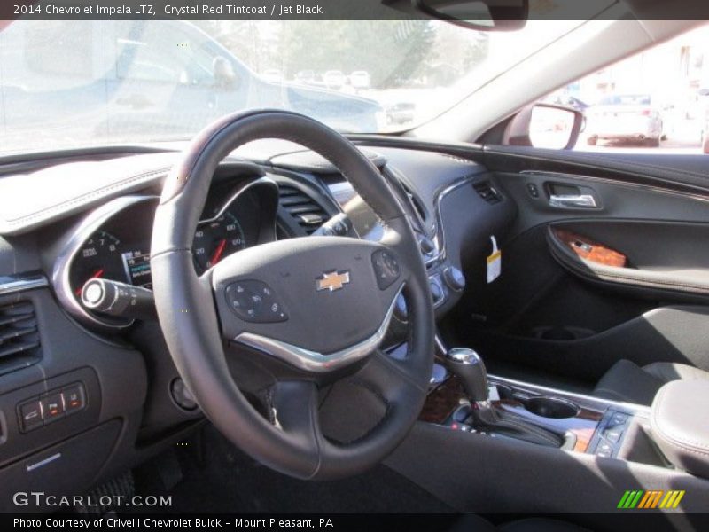 Crystal Red Tintcoat / Jet Black 2014 Chevrolet Impala LTZ
