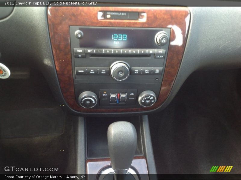 Gold Mist Metallic / Gray 2011 Chevrolet Impala LT