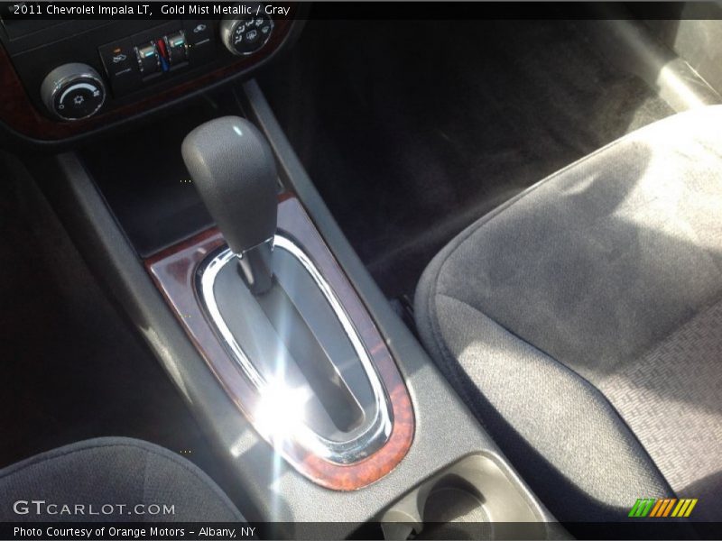 Gold Mist Metallic / Gray 2011 Chevrolet Impala LT