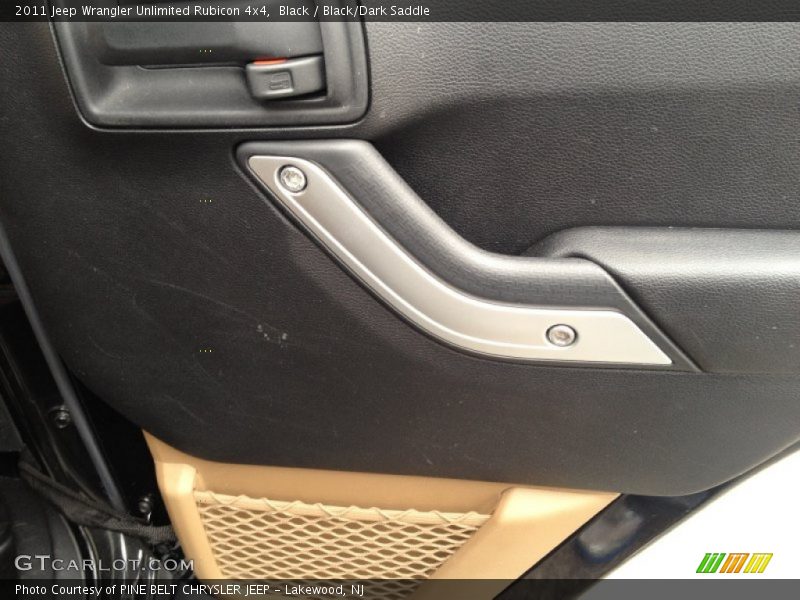 Black / Black/Dark Saddle 2011 Jeep Wrangler Unlimited Rubicon 4x4