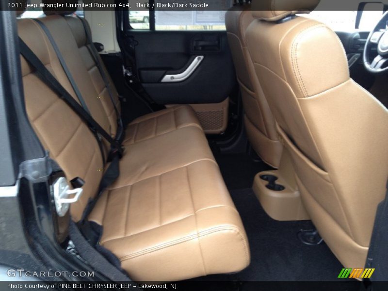 Black / Black/Dark Saddle 2011 Jeep Wrangler Unlimited Rubicon 4x4