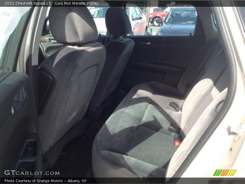 Gold Mist Metallic / Gray 2011 Chevrolet Impala LT