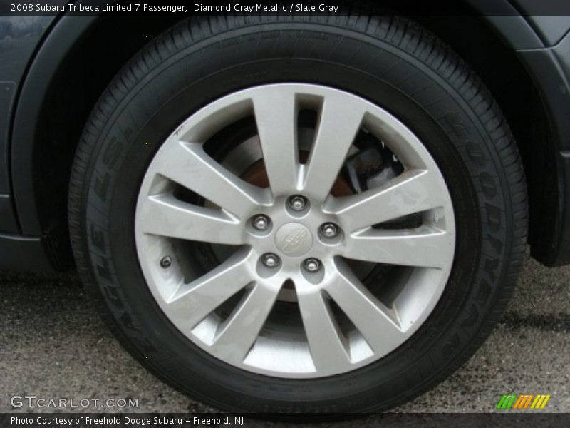 Diamond Gray Metallic / Slate Gray 2008 Subaru Tribeca Limited 7 Passenger