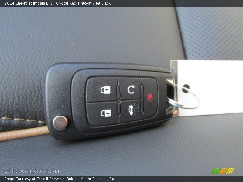 Crystal Red Tintcoat / Jet Black 2014 Chevrolet Impala LTZ