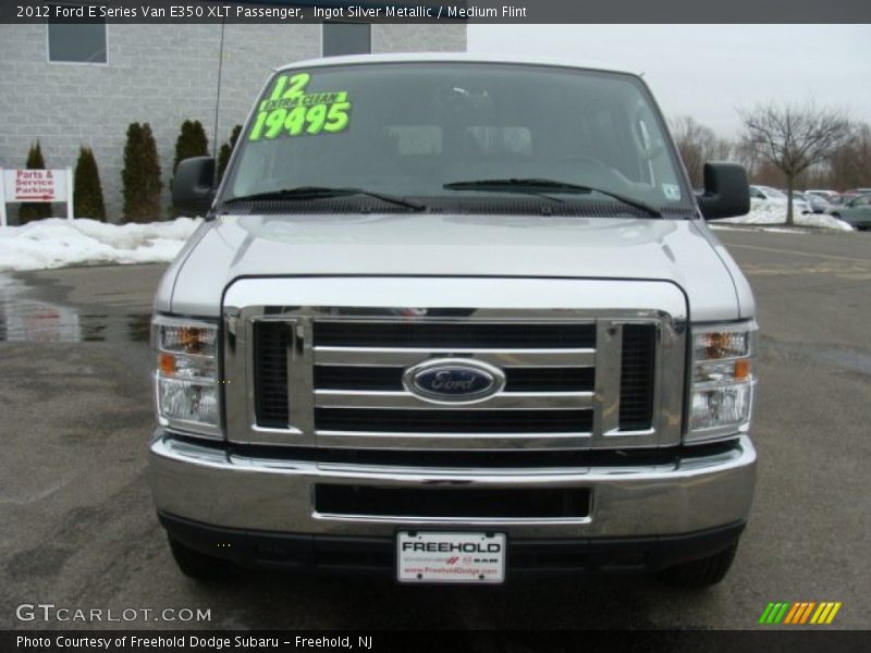 Ingot Silver Metallic / Medium Flint 2012 Ford E Series Van E350 XLT Passenger