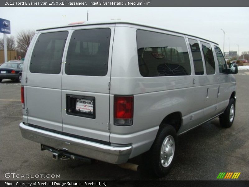 Ingot Silver Metallic / Medium Flint 2012 Ford E Series Van E350 XLT Passenger