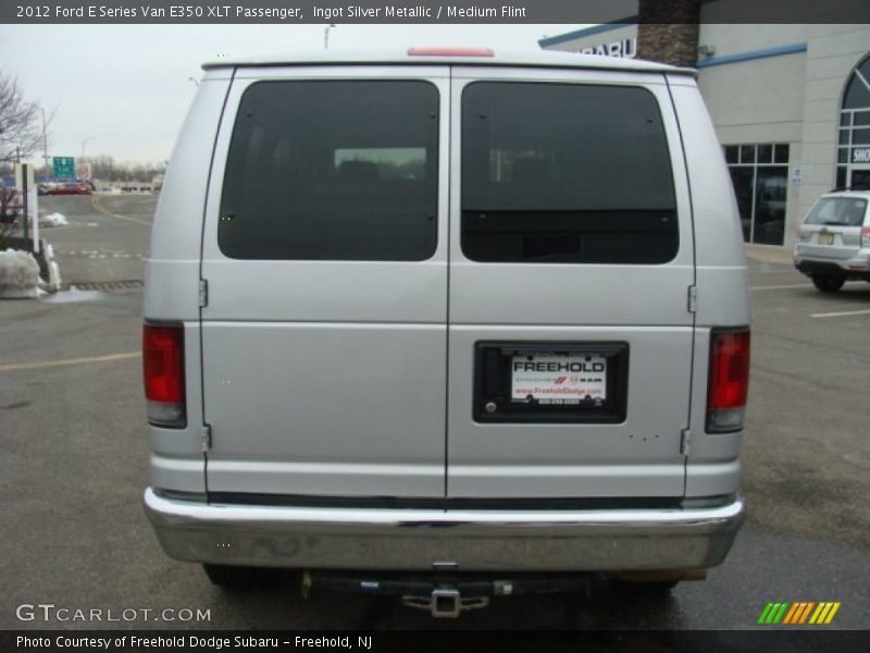 Ingot Silver Metallic / Medium Flint 2012 Ford E Series Van E350 XLT Passenger