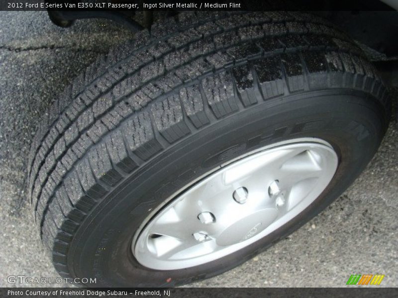 Ingot Silver Metallic / Medium Flint 2012 Ford E Series Van E350 XLT Passenger