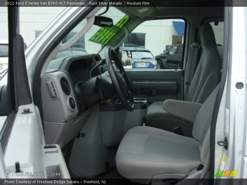 Ingot Silver Metallic / Medium Flint 2012 Ford E Series Van E350 XLT Passenger