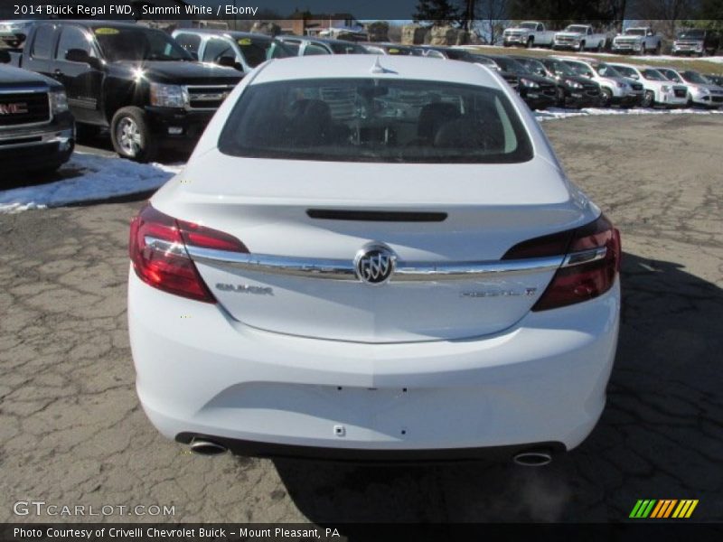 Summit White / Ebony 2014 Buick Regal FWD